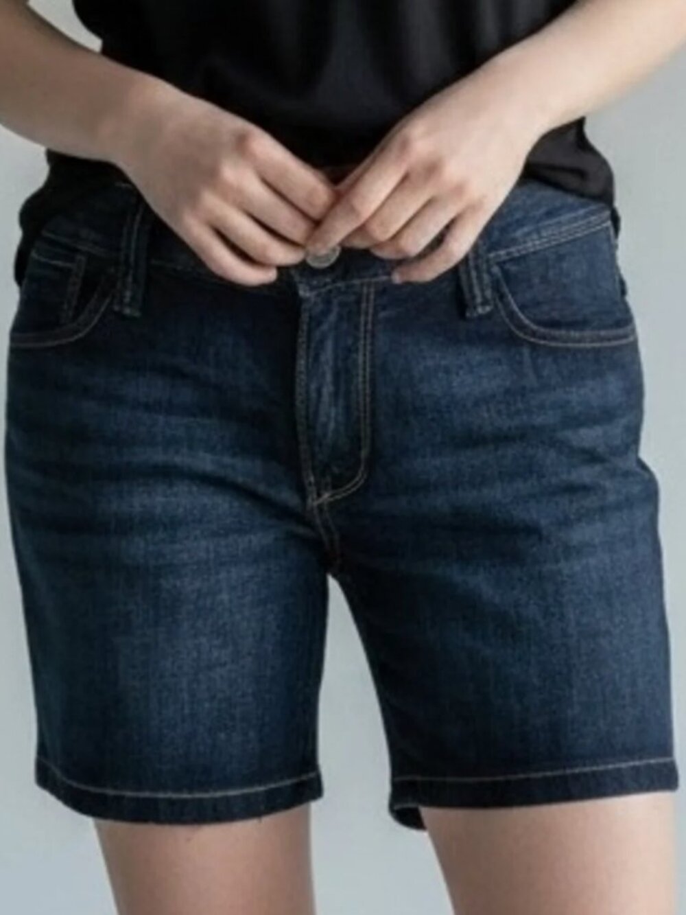 Old Navy Dark Blue Denim Jean Shorts